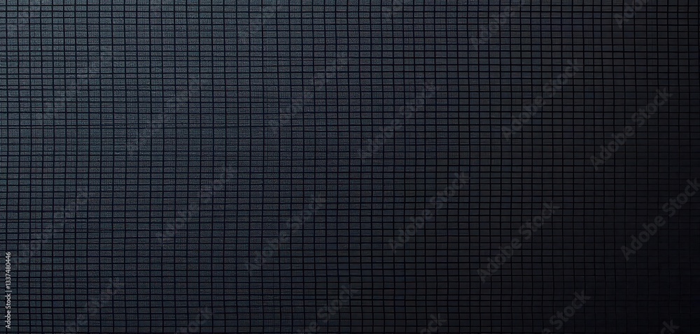 Subtle black mesh texture with even grid pattern, seamless, element Subtle black mesh texture with even grid pattern, seamless, element