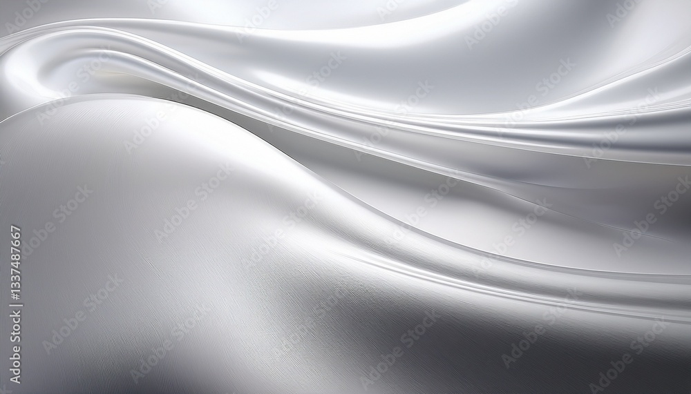 Obraz premium white satin background