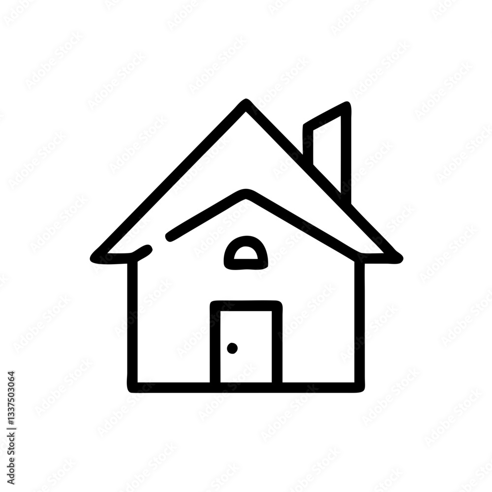 house icon on white background house icon on white background