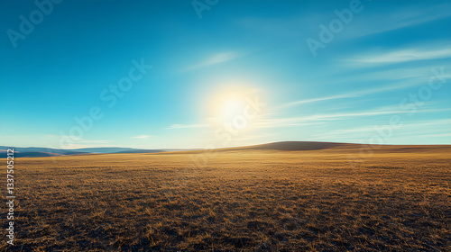Quintessential Day: The Harmonious Dance of Sunlight and Blue Skies, A Portrait of Nature's Perfect Symphony