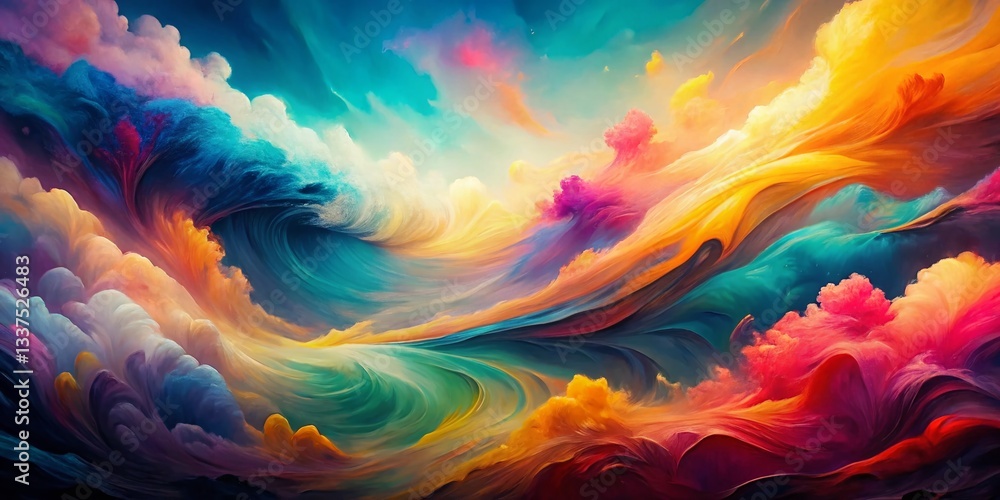 Abstract Pastel Oil Painting, Surreal Contemporary Art, Hand Drawn, 4K Video Background, Modern Canvas Wall Art Abstract Pastel Oil Painting, Surreal Contemporary Art, Hand Drawn, 4K Video Background, Modern Canvas Wall Art
