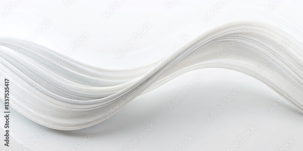 Abstract White Line Wave Background: Minimalist Modern Design Texture Abstract White Line Wave Background: Minimalist Modern Design Texture