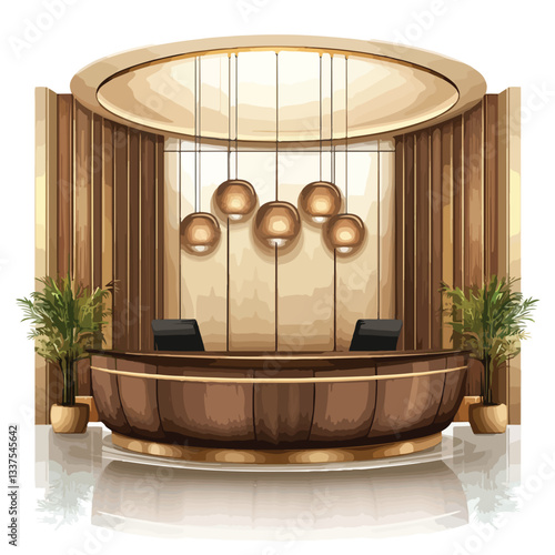 Luxury and Contemporary Lobby Area Interior Design