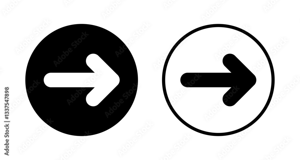 Arrow icon logo design. Arrow sign and symbol for web design. Arrow icon logo design. Arrow sign and symbol for web design.
