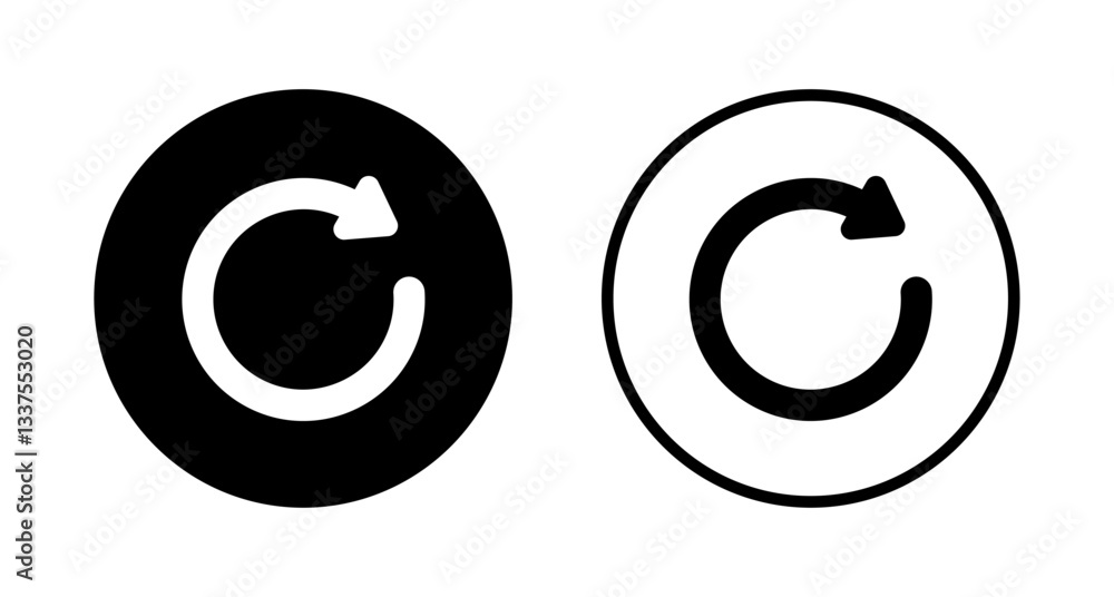 Refresh icon logo design. Reload sign and symbol. Update icon. Refresh icon logo design. Reload sign and symbol. Update icon.