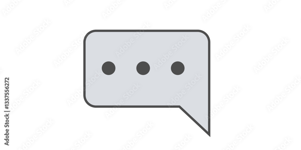  Colorful Speech Bubble Set with Various Shapes