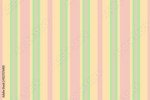 Feremony vertical texture textile, jacket vector lines seamless. Lide stripe pattern fabric background in light and moccasin colors.