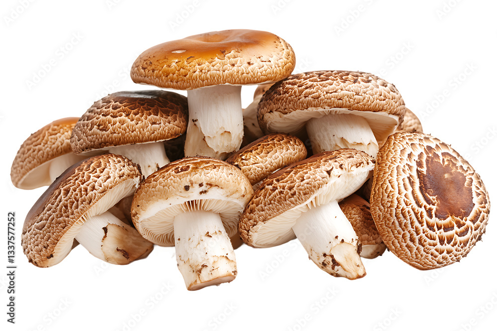 shiitake mushroom isolated shiitake mushroom isolated