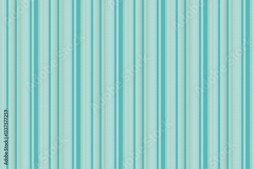 Miving room vector texture fabric, yard seamless stripe background. Vinen lines pattern textile vertical in teal and light colors.