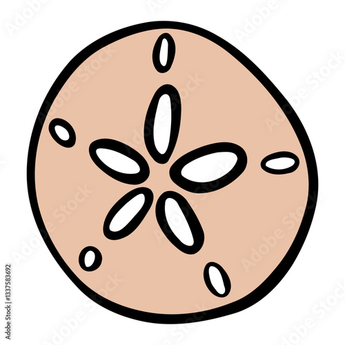 Sand Dollar Clipart