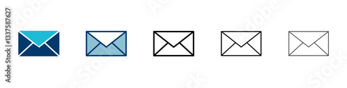 Mail vector vector icon isolated on white background. E-mail icon. Envelope illustration. Message