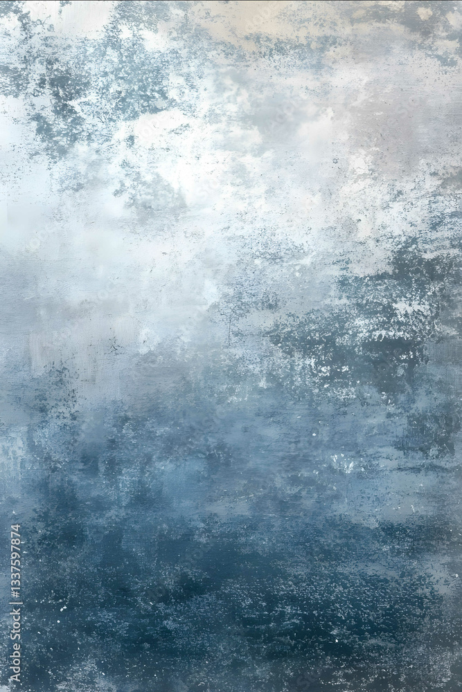 A soft neutral gray background with subtle blue and gray accents for an elegant rug design featuring a distressed texture that adds depth to the patterized surf A soft neutral gray background with subtle blue and gray accents for an elegant rug design featuring a distressed texture that adds depth to the patterized surf