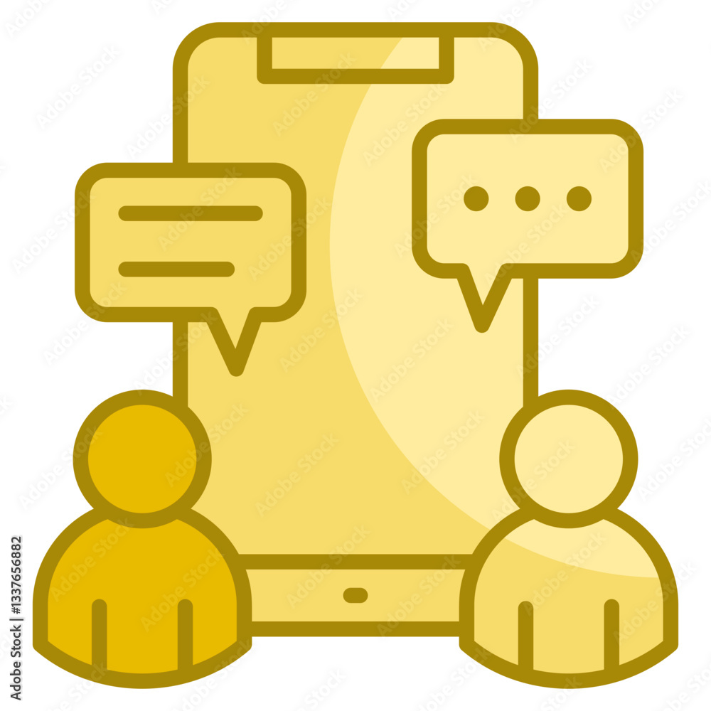 Group Chat Icon Element For Design Group Chat Icon Element For Design