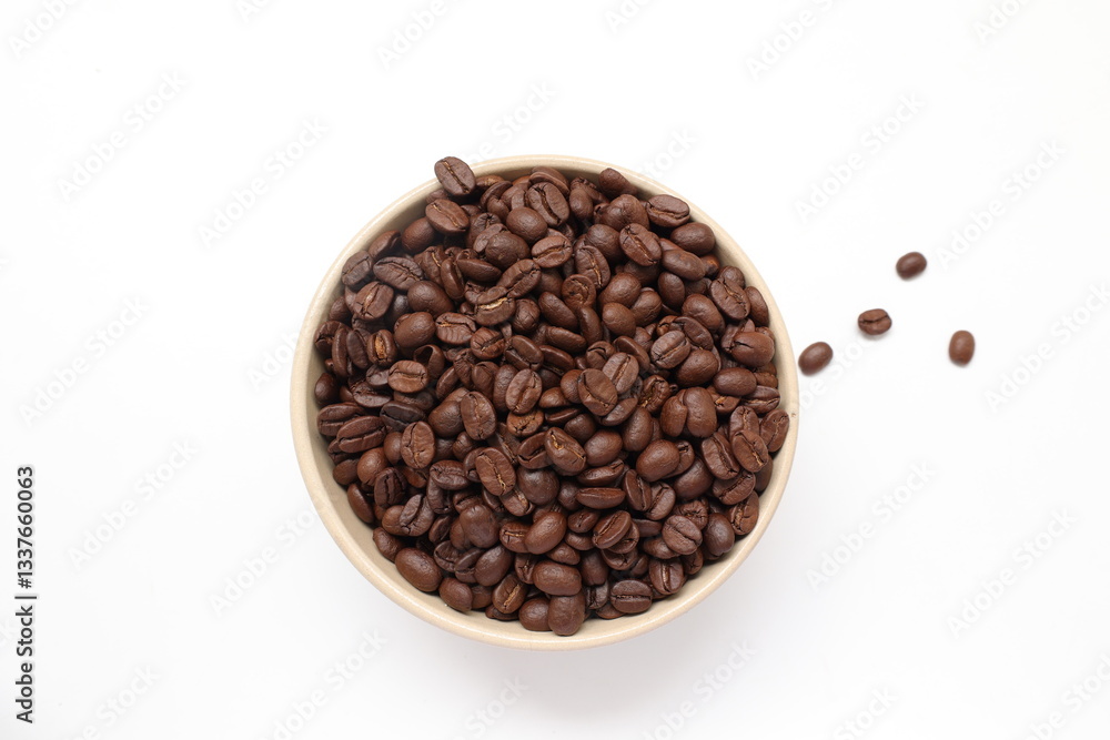 coffee beans in a cup coffee beans in a cup