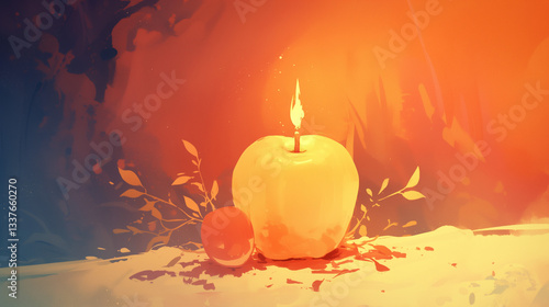 candle in the dark