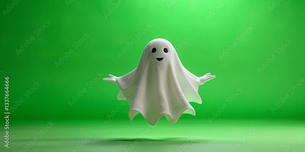 Happy Halloween Animated Ghost, Spooky Season, Floating Spirit, Green Screen, Ghost Animation Happy Halloween Animated Ghost, Spooky Season, Floating Spirit, Green Screen, Ghost Animation