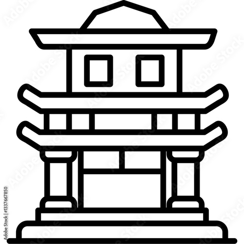 Pagoda Icon