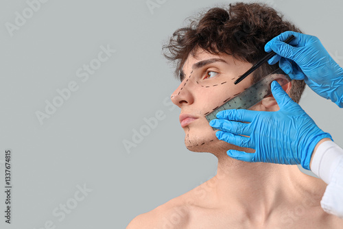 Female plastic surgeon mark...