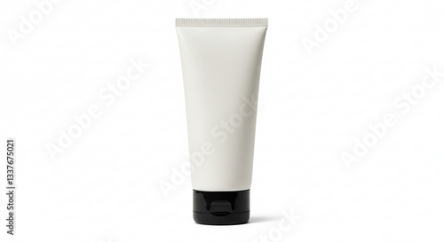 Wallpaper Mural Isolated Blank Cream Tube Mockup for Branding, Product Advertising, or Marketing Torontodigital.ca