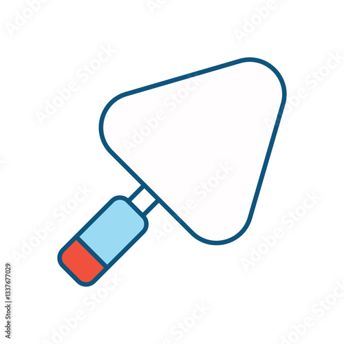 Trowel vector icon 