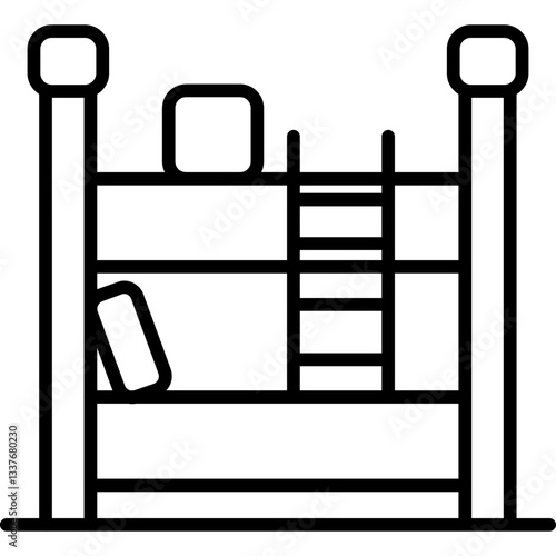 Bunk bed Icon