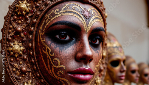 Ancient cultures would honor traditions with intricate masks, showcasing artistry and emotion