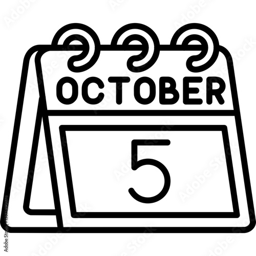 5th October Icon