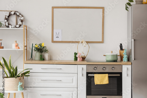 Interior of kitchen decorat...