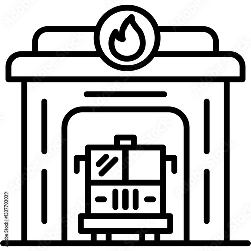 Fire station Icon
