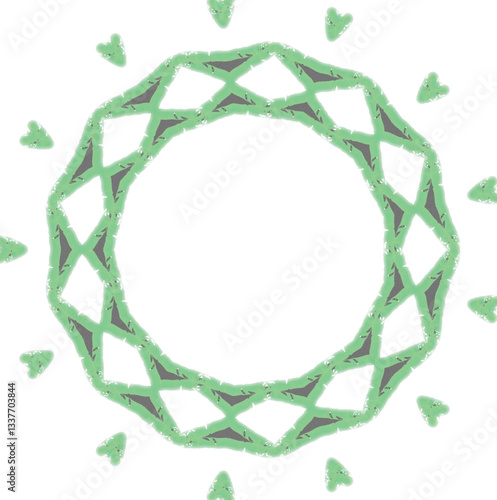vector illustration of an abstract background to put text or design green