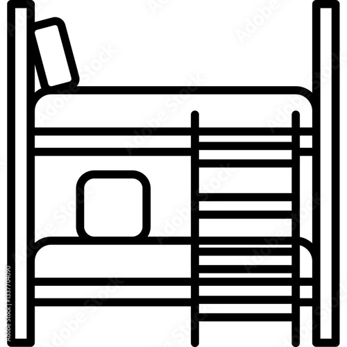 Bunk bed Icon
