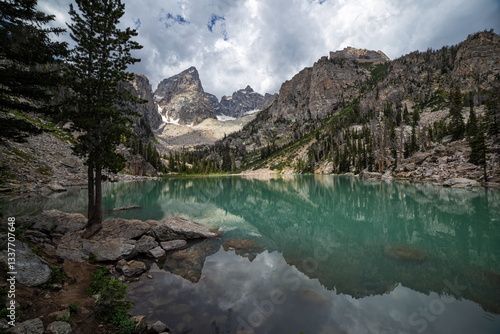 Delta Lake in Grand Teton National Park