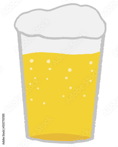 ビール（線なし）