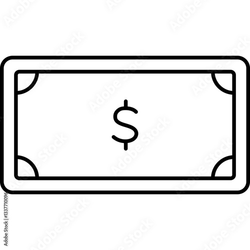 Finances - economy - business - icon black line
