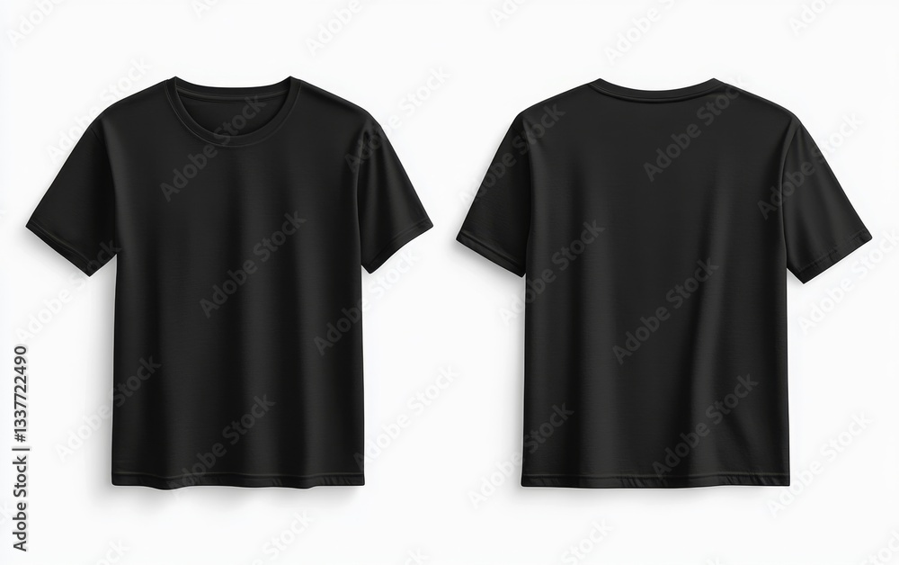 Blank black t-shirt mockup (2) Blank black t-shirt mockup (2)