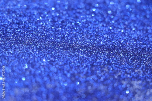 water drops on blue background