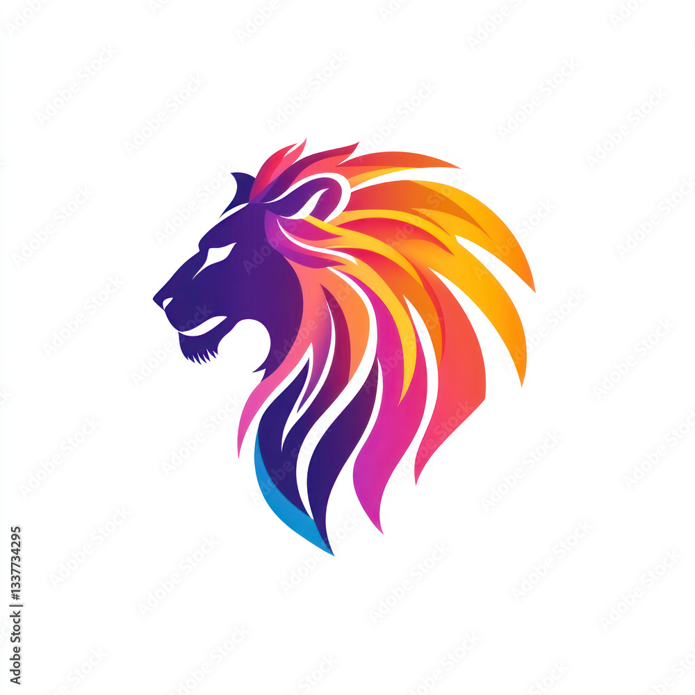 Obraz premium horse head silhouette