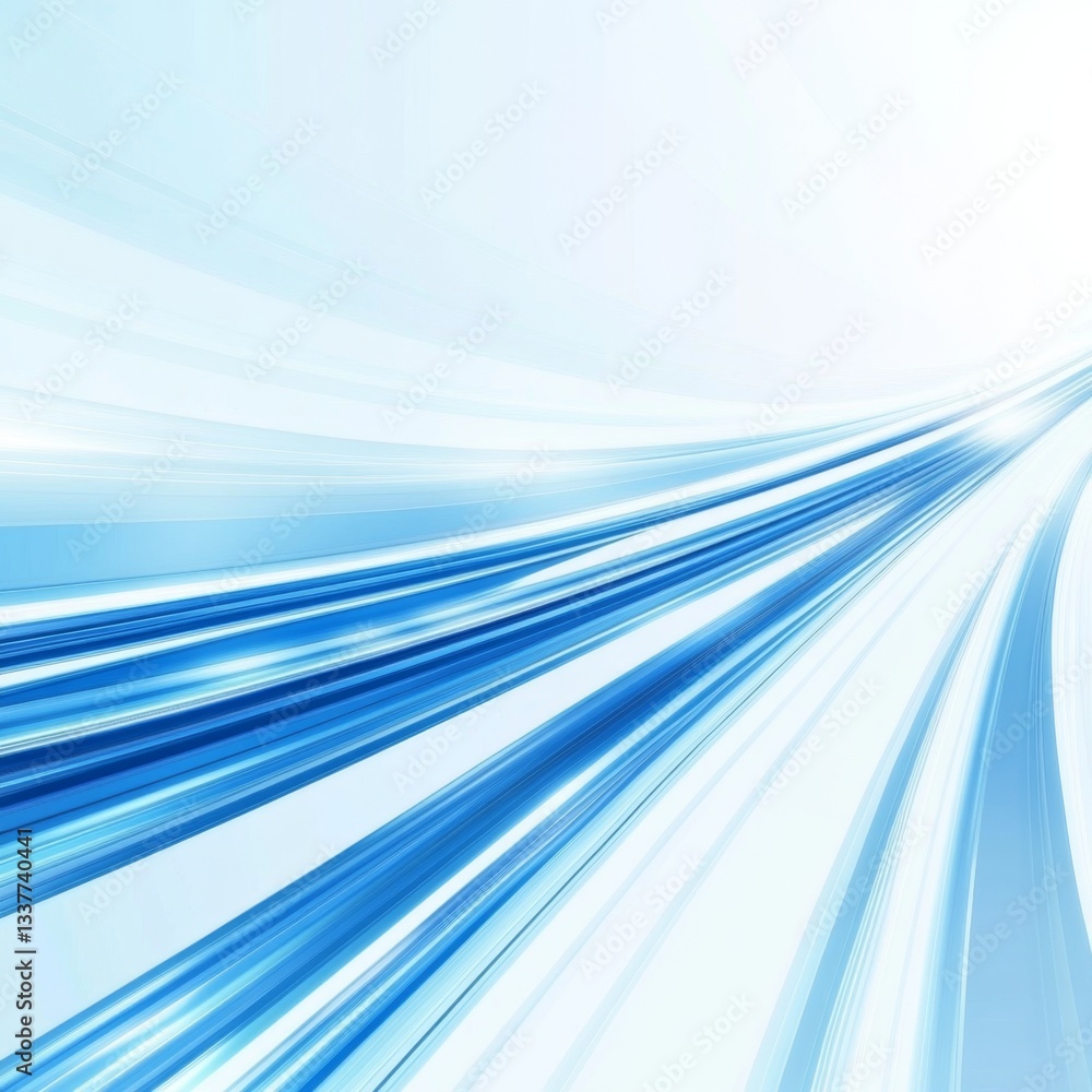 Abstract blue and white flowing lines background Abstract blue and white flowing lines background
