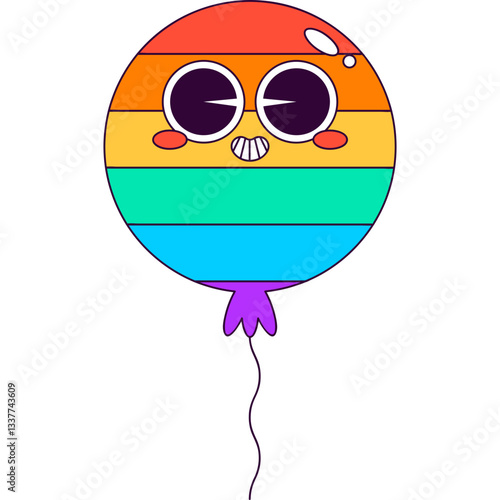 Pride parade - illustration - elements