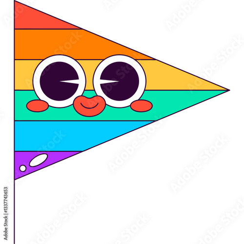 Pride parade - illustration - elements