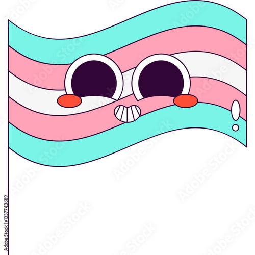 Pride parade - illustration - elements