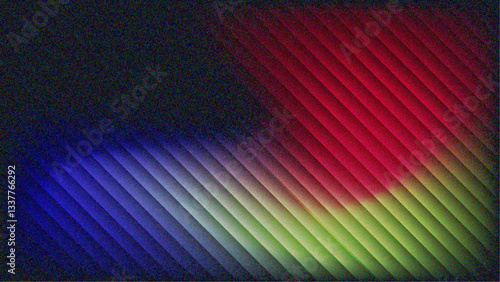 Colorful Fractal Glass Gradient Textures