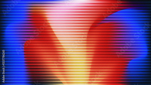 Colorful Fractal Glass Gradient Textures