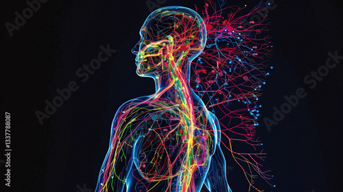 transparent human body