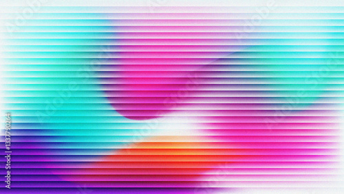 Colorful Fractal Glass Gradient Textures