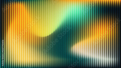 Colorful Fractal Glass Gradient Textures