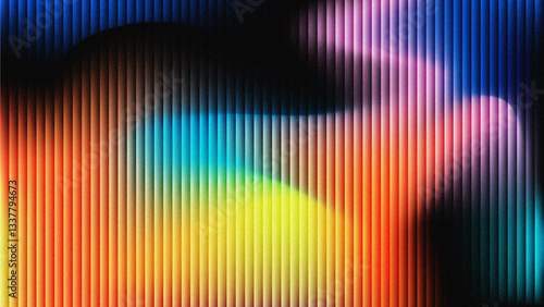 Fractal Glass Gradient Textures