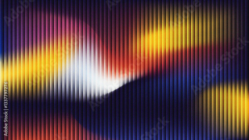 Colorful Fractal Glass Gradient Textures