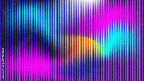 Colorful Fractal Glass Gradient Textures
