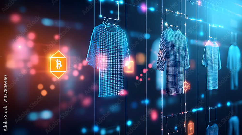 Exploring cryptocurrency fashion trends digital marketplace graphic design virtual environment futuristic viewpoint Exploring cryptocurrency fashion trends digital marketplace graphic design virtual environment futuristic viewpoint